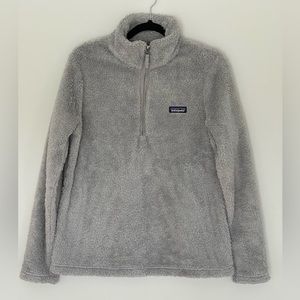 Patagonia Los Gatos Fleece 1/4-Zip in Salt Grey - Womens Size Large